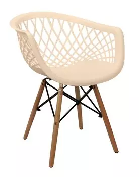 Стул matrix (bradexhome) бежевый 59x79x60 см.