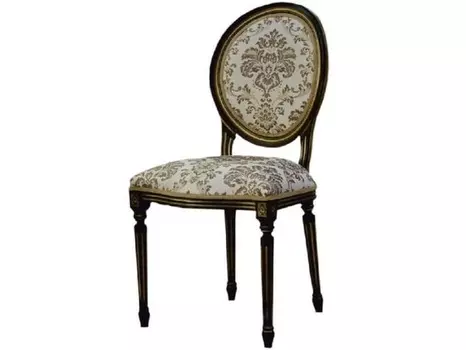 Стул медальон (аврора) серый 42x99x41 см.