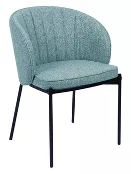 Стул milan (bradexhome) бирюзовый 59x81x59 см.