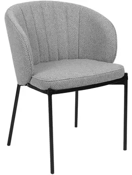 Стул milan (bradexhome) серый 59x81x59 см.