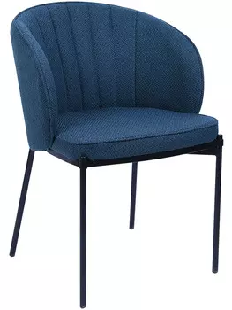 Стул milan (bradexhome) синий 59x81x59 см.