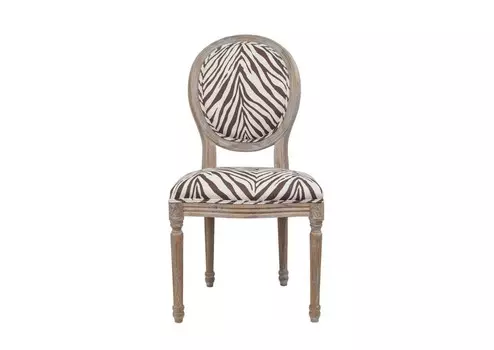 Стул miro zebra (mak-interior) коричневый 50x98x56 см.
