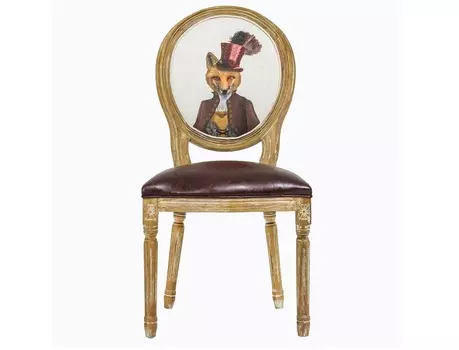 Стул «мисс лиса» (object desire) коричневый 50.0x98.0x57.0 см.