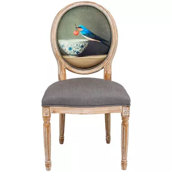 Стул «мисс ягодкина» (object desire) серый 50x101x62 см.