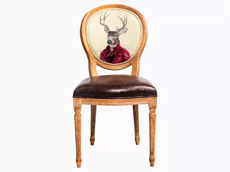 Стул «мистер благородный олень» (object desire) коричневый 50.0x98.0x47.0 см.