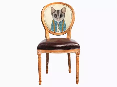 Стул «мистер поль» (object desire) коричневый 50.0x98.0x47.0 см.