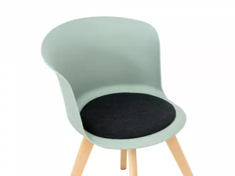 Стул montera modern (ogogo) зеленый 54x76x53.0 см.