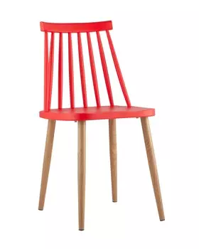 Стул морган (stoolgroup) красный 42x80x47 см.