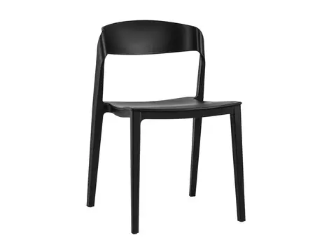 Стул moris (stool group) черный 49x77 см.