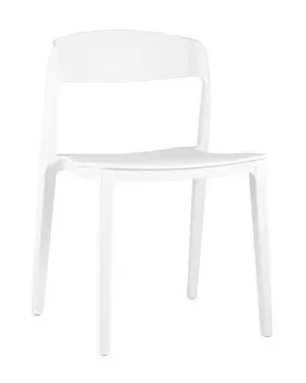 Стул moris (stoolgroup) белый 49x77x51 см.