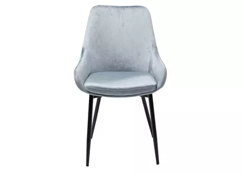 Стул мягкий east side (kare) серебристый 57x84x48 см.