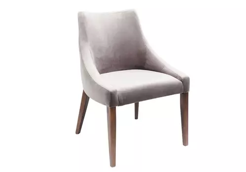 Стул мягкий mode (kare) серый 68x88x62 см.