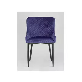 Стул мягкий ститч (stool group) синий 51x83x61 см.