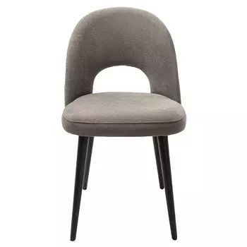 Стул мягкий taro (kare) серый 60x83x49 см.