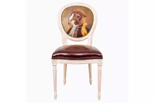 Стул музейный экспонат , версия 19 (object desire) мультиколор 50x98x47 см.