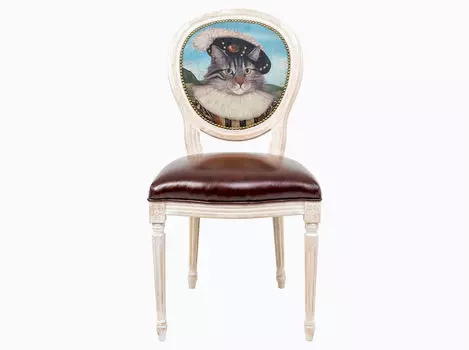 Стул «музейный экспонат», версия 33 (object desire) мультиколор 55x90x50 см.