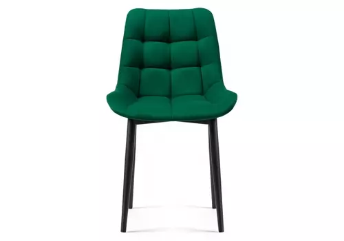 Стул на металлокаркасе челси (woodville) зеленый 50x80x60 см.