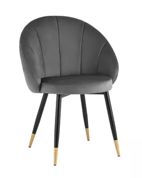 Стул наоми велюр серый (stoolgroup) серый