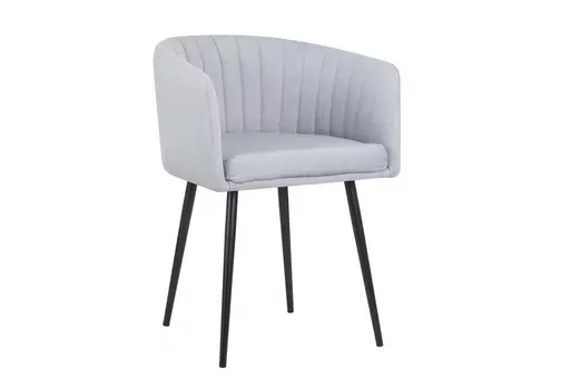 Стул обеденный alina серо-голубой (dobrin) серый 50x71x48 см.