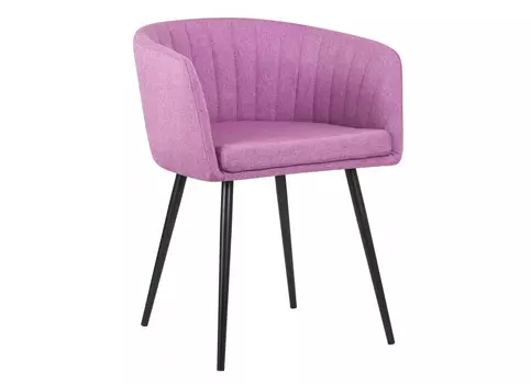 Стул обеденный alina сиреневый (dobrin) розовый 50x71x48 см.