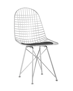 Стул обеденный eiffel (stoolgroup) серебристый 46x87x53 см.