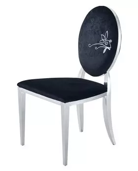 Стул обеденный (europe style) черный 50.0x93.0x48.0 см.