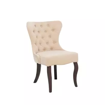 Стул один (leset) бежевый 58x89x68 см.