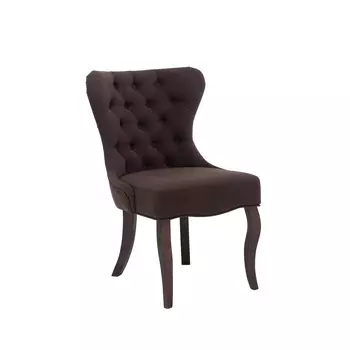 Стул один (leset) коричневый 58x89x68 см.