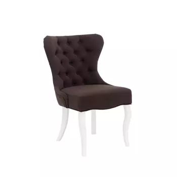 Стул один (leset) коричневый 58x89x68 см.