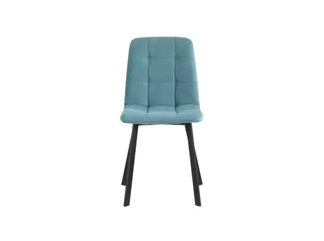 Стул oliver square (stoolgroup) голубой 44x89x53 см.