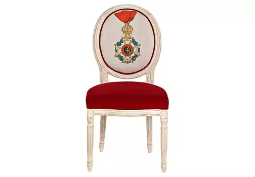 Стул «орден леопольда i, бельгия» (object desire) мультиколор 62.0x101.0x50.0 см.