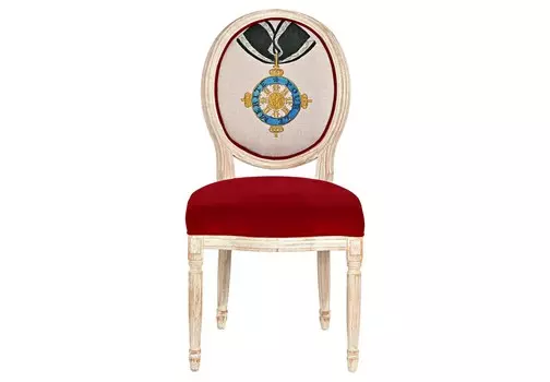Стул «орден «за заслуги», пруссия» (object desire) мультиколор 62.0x101.0x50.0 см.