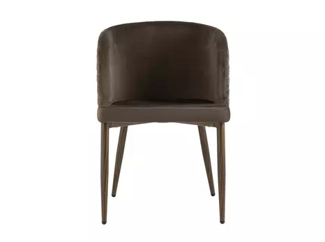 Стул оскар (stoolgroup) коричневый 53x76x55 см.