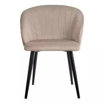 Стул paola (bradexhome) бежевый 56x56x60 см.