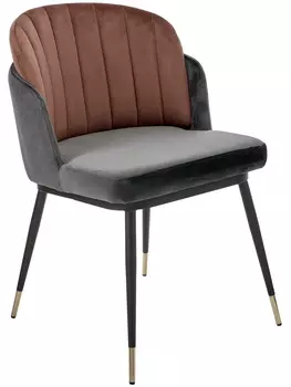 Стул peki (bradexhome) оранжевый 61x81x53 см.