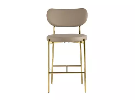 Стул полубарный барбара (stoolgroup) бежевый 48x92x53 см.