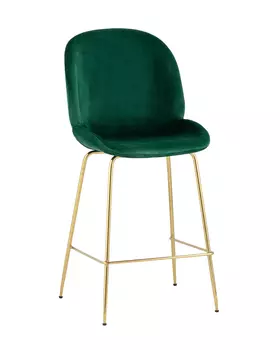 Стул полубарный beetle (stoolgroup) зеленый 50x105x56 см.