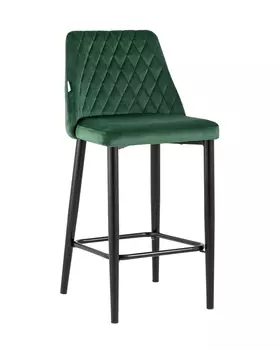 Стул полубарный диего (stoolgroup) зеленый 47x98x51 см.