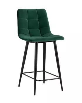 Стул полубарный джанго (stoolgroup) зеленый 44x88x50 см.