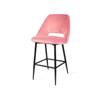 Стул полубарный ferotta (desondo) розовый