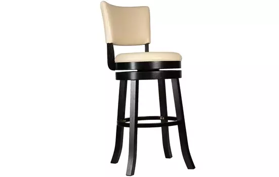 Стул полубарный garry counter (dobrin) черный 40x102x53 см.