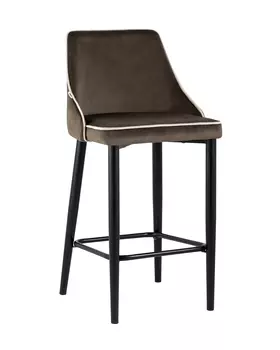 Стул полубарный коби (stoolgroup) коричневый 47x98x51 см.