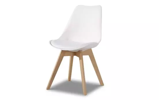 Стул pw072 белый (esf) белый 45.0x85.0x54.0 см.