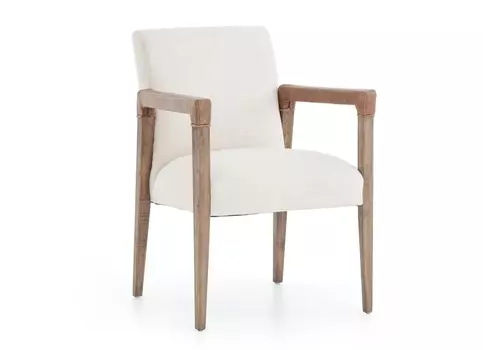 Стул reuben (gramercy) белый 59x85x66 см.