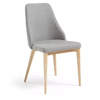 Стул roxie (la forma) серый 48x88x56 см.