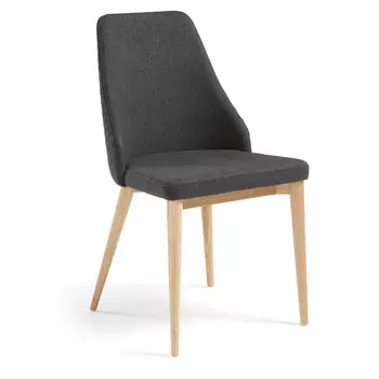 Стул roxie (la forma) серый 48x88x56 см.