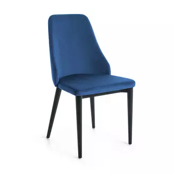 Стул roxie (la forma) синий 49x89x56 см.
