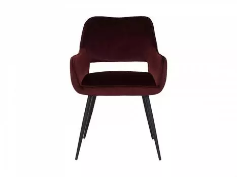 Стул с подлокотниками barri (ogogo) красный 55x80x58 см.