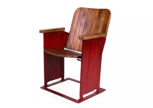 Стул с подлокотниками caber (desondo) красный 52x76x41 см.