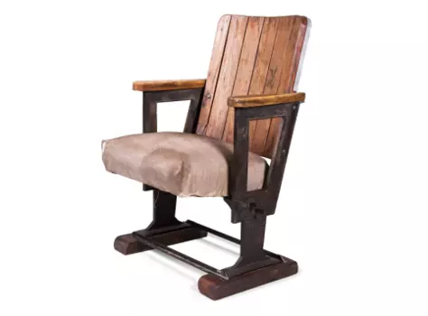 Стул с подлокотниками charlot (desondo) коричневый 58x86x55 см.